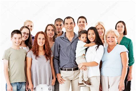 Mixed Age Multi Ethnic Group Stock Photo By ©luminastock 25293849