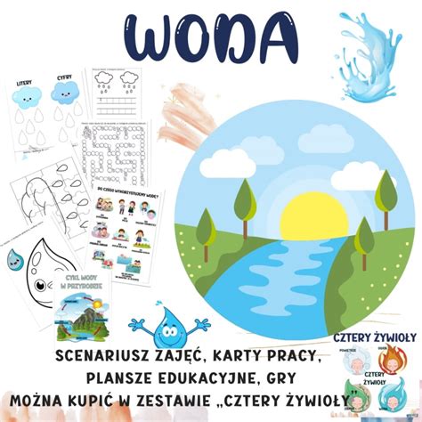 Woda Cztery żywioły Dzień Wody Agrafkowe Studio