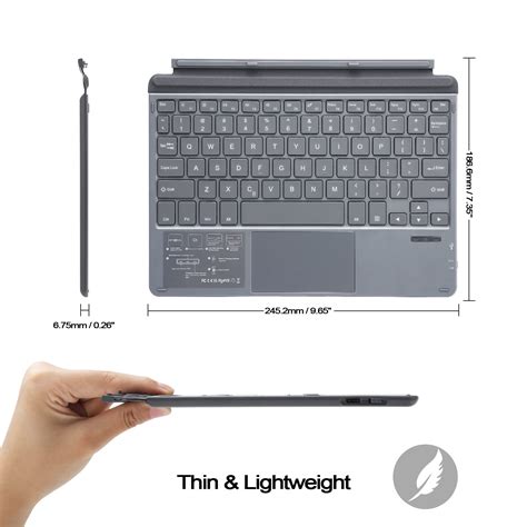 Qulose Keyboard Case For Surface Go Surface Go