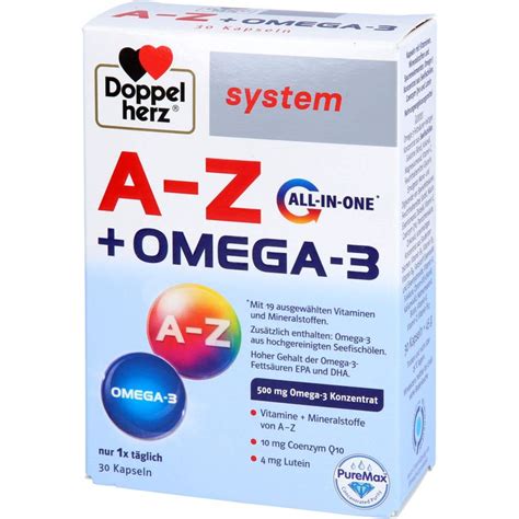 Doppelherz A Z Omega All In One System Kapseln Wir Leben Apotheken