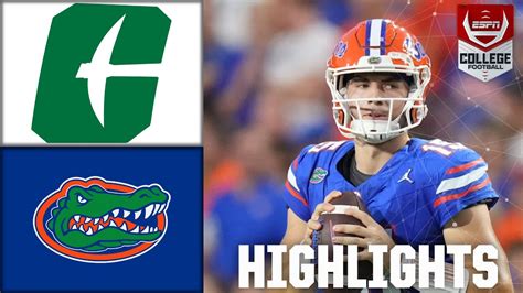 Charlotte 49ers Vs Florida Gators Full Game Highlights Youtube