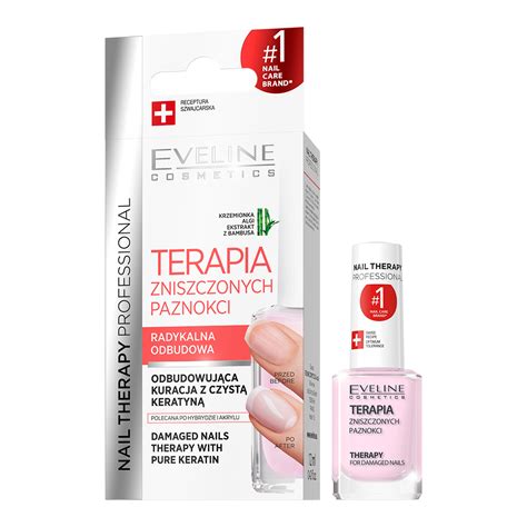 Eveline Cosmetics Nail Therapy Professional odżywka odbudowująca ...