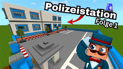 Wie Baut Man In Minecraft Eine Polizeistation Folge Minecraft