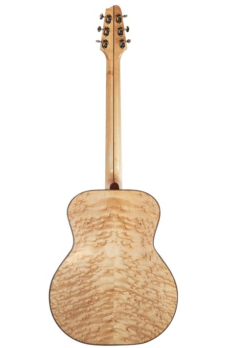 Birdseye Maple Acoustic Baritone Roper Guitars