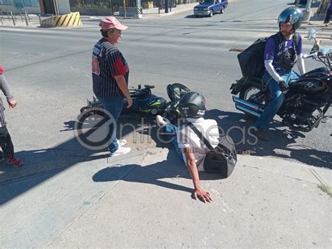 Choca A Motociclista Y Se Da A La Fuga En La Ocampo Las Noticias De