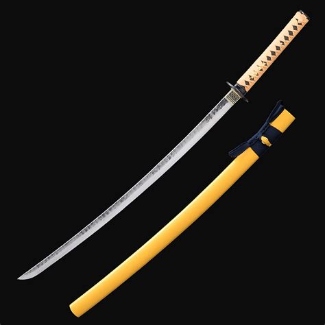 Amazon Truekatana Yellow Katana Handmade Japanese Katana Sword