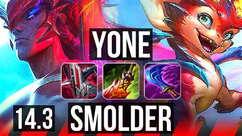 Yone Vs Smolder Top Solo Kills Kr Grandmaster Youtube