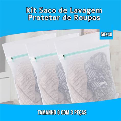 Kit Tamanhos Gg Sacos Para Lavar Roupas Protetor De Lingerie Roupa Ntima Tecido Delicado