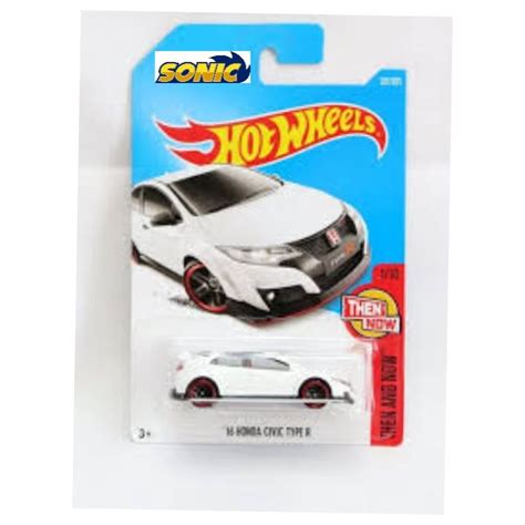 Hot Wheels Honda Civic Type R Putih Lazada Indonesia