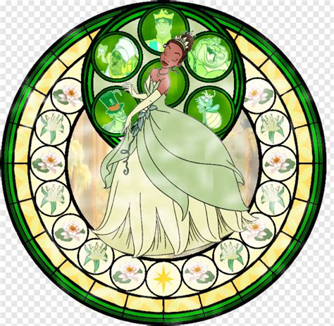 Stained Glass Princess Tiana Disney Princess Glass Of Water