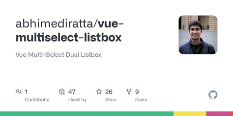 Github Abhimediratta Vue Multiselect Listbox Vue Multi Select Dual