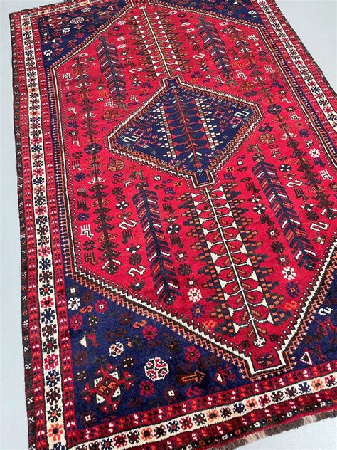 25x15m Vintage Shiraz Persian Rug Wool Handmade Oriental Rug Shoparug