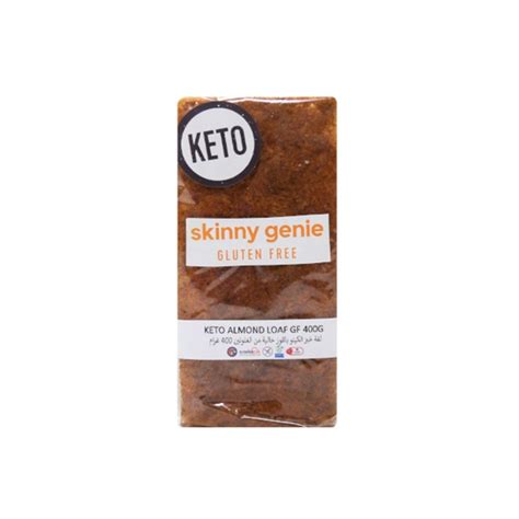 Skinny Genie Keto Almond Loaf Gluten Free 400g Choithrams Uae