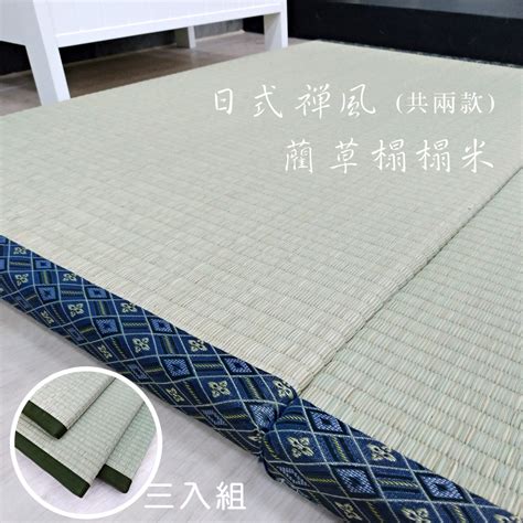 范登伯格 日式禪風藺草榻榻米 兩色任選 60 X 90cm 三入組 和室坐墊 Yahoo奇摩購物中心