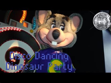 Chuck E Cheese S January Segment Disco Dancing Dinosaur Party