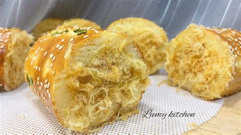 BÁNH MÌ CUỘN HÀNH CHÀ BÔNG | PORK FLOSS ROLL BREAD | LUMY KITCHEN | BÁNH MÌ CHÀ BÔNG - YouTube