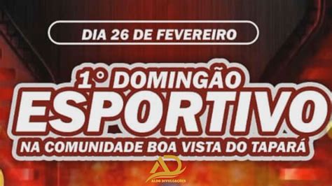 1º DOMINGÃO ESPORTIVO BOA VISTA DO TAPARÁ YouTube