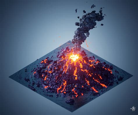 Мод volcano