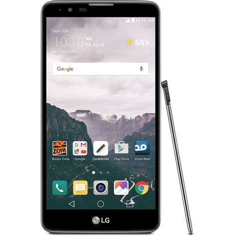 Boost Mobile Lg Stylo 2 16gb Prepaid Smartphone Gray