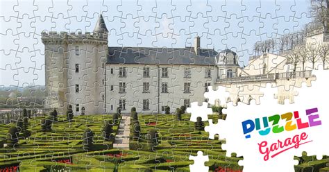 Villandry Castle Jigsaw Puzzle Countries France Puzzle Garage