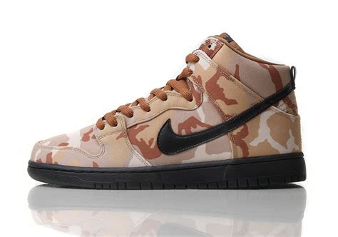 Nike Sb Dunk High Desert Camo Bq Sneakernews