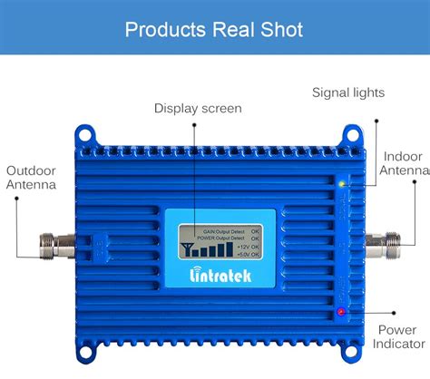 Lintratek band 20 4g forstærker lte 800 dd europa mobiltelefon signal