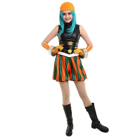 My Hero Academia Smile Hero Ms Joke Emi Fukukado Cosplay Costume With