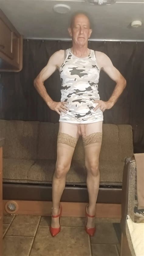 Faggot Andrew Brown In Camo Dress Thigh Highs And Heels Nude Pics Xhamster