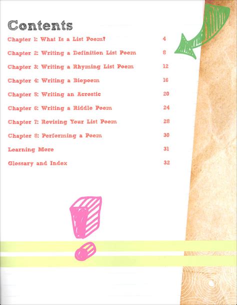 Read, Recite, and Write List Poems (Poet's Workshop) | Crabtree ...