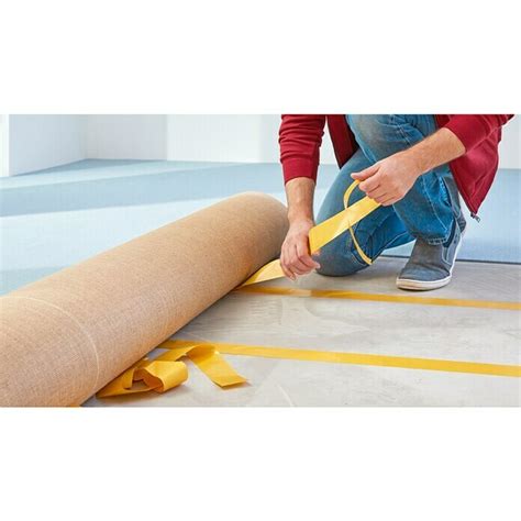 Tesa Verlegeband 25 m x 50 mm Beidseitig selbstklebend Geeignet für