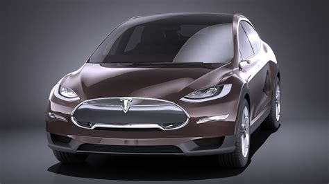 Tesla Model X 2015 (V-Ray) by SQUIR