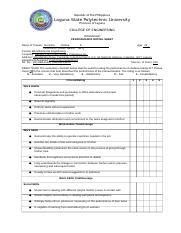 Ojt Evaluation Docx Republic Of The Philippines Laguna State