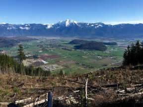 a scenic view of the mountains and valleys