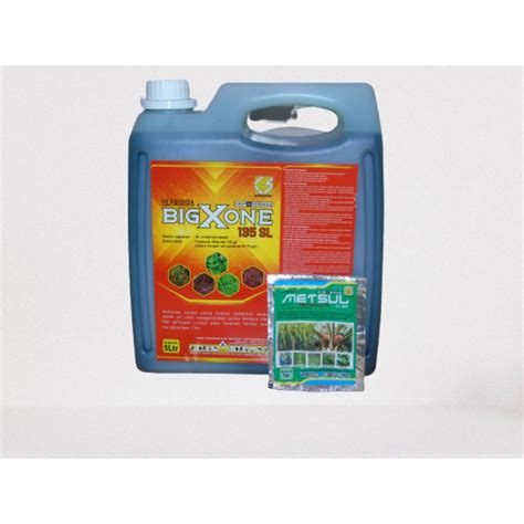 Jual Herbisida Racun Rumput Big Xone Sl Liter Shopee Indonesia