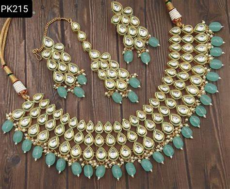 Pin By Spj Accessories To Buy Whatsa On Kundan Meenakari Necklece Sets