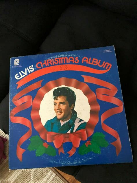 Elvis Presley Elvis Christmas Album Cas 2428 Lp Vinyl Shrink Rare Mono Nm