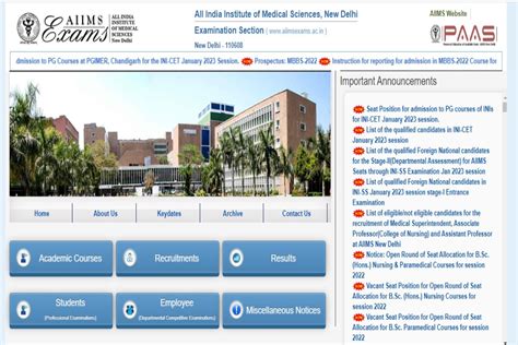 Aiims Ini Cet 2023 Result For January Session Declared At Aiimsexamsac