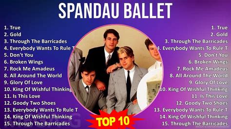 S P A N D A U B A L L E T Mix Grandes Exitos S Music So Far Top