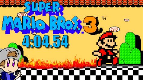 Speedrun Super Mario Bros 3 Any 4min04sec54 Youtube