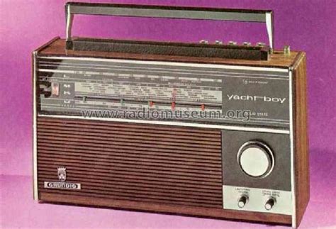 Yacht Boy 209 Radio Grundig Radio Vertrieb RVF Radiowerke Fürth