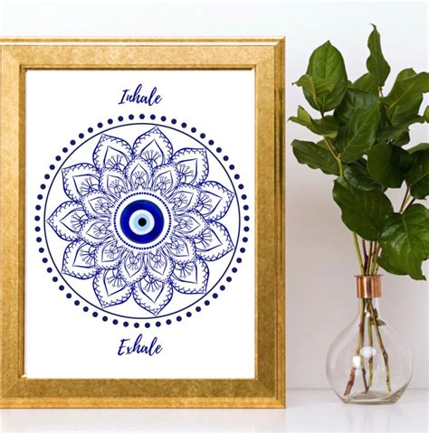 Evil Eye Wall Art, Evil Eye Print, Evil Eye Art Printable Wall Art ...