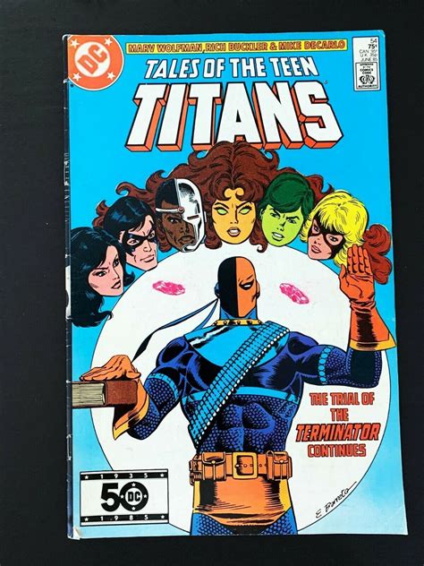 Tales Of The Teen Titans 54 Dc Comics 1985 Vf Comic Books Copper