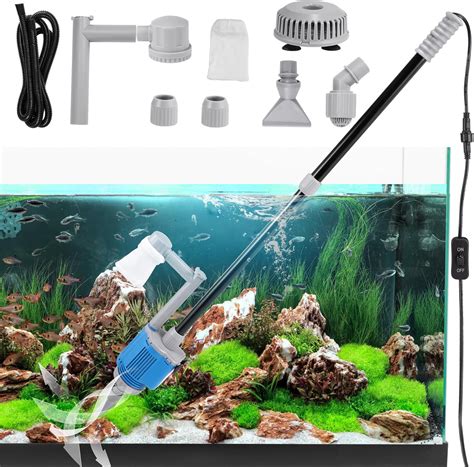 Kieyeeno Nettoyage De Gravier Pour Aquarium En Kit Aspirateur