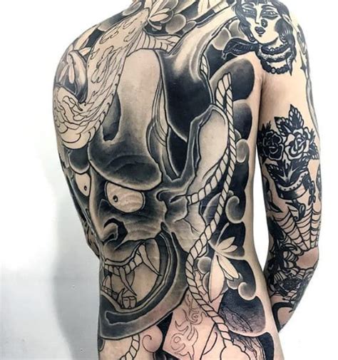 Japanese Back Tattoo Designs For Men Traditional Ink Ideas