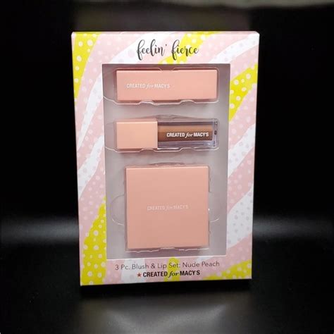 Macy S Makeup Feelin Fierce Blush And Lip Set Nude Created For Macys Poshmark