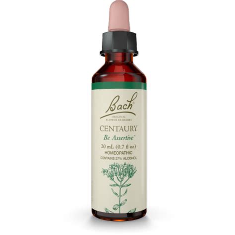 Bach Centaury Flower Essence 20 Ml Kroger