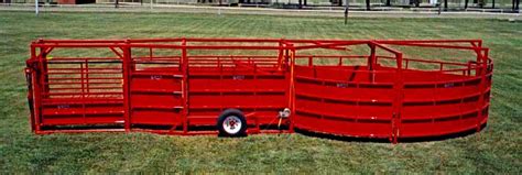 Portable Tub Cattle Squeeze Tub Alley