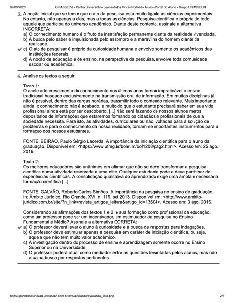 Metodologia Avaliação Final Objetiva Individual Semipresencial