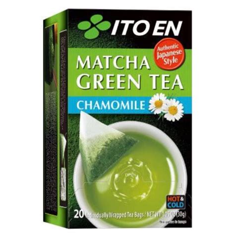 Ito En Matcha Green Tea Chamomile Shopee Philippines