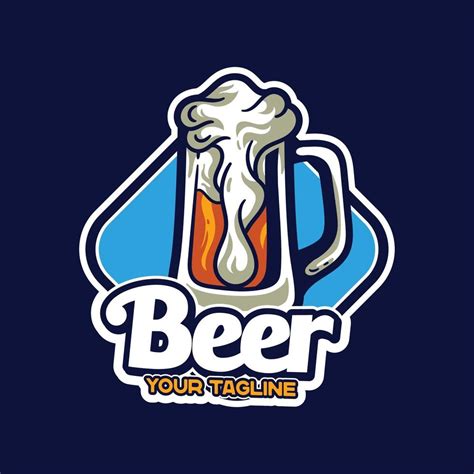 Beer Mascots Logo Character 3073599 Vector Art At Vecteezy